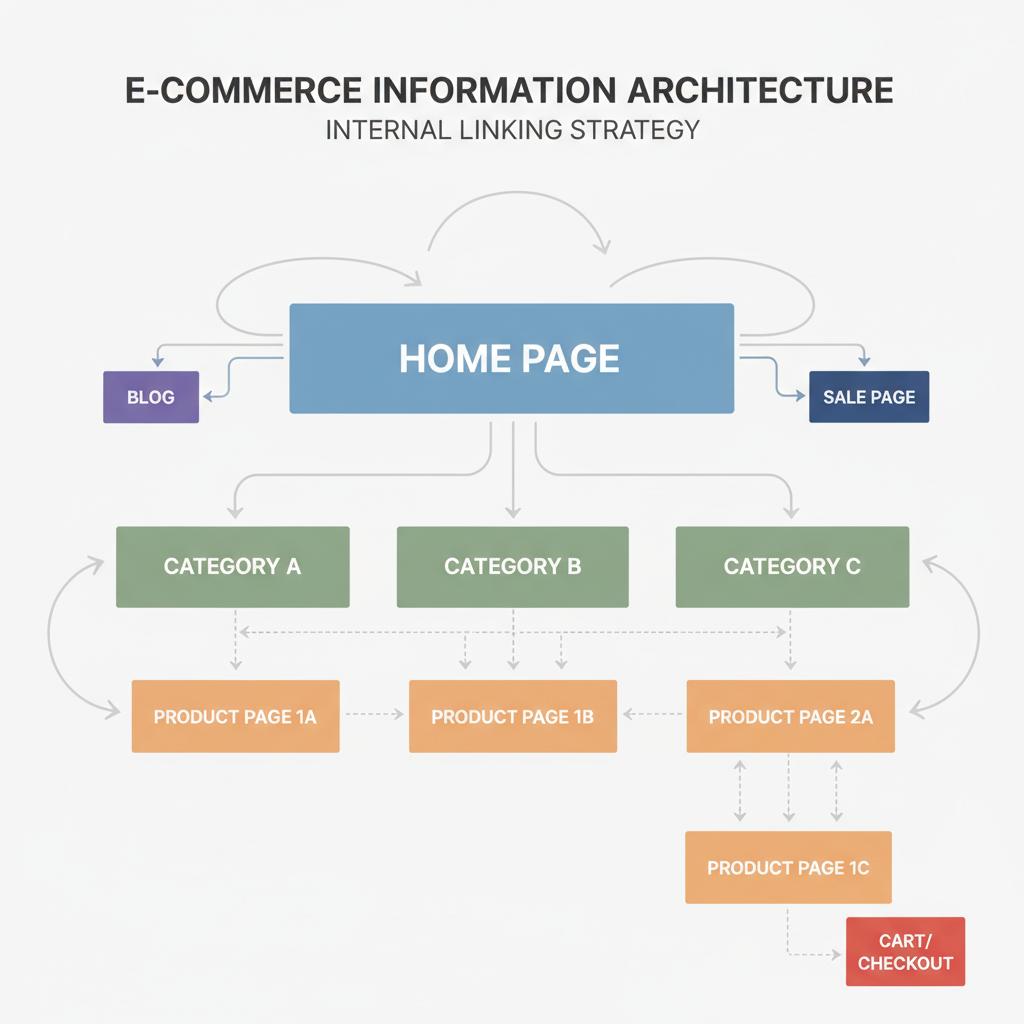 Architettura informativa ecommerce e internal linking su PrestaShop